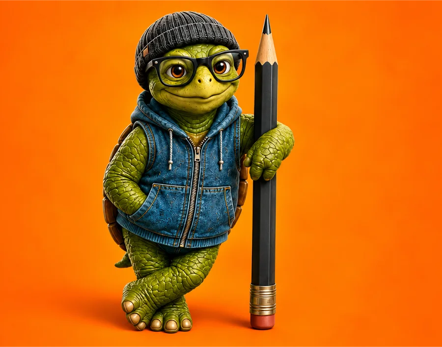 Drunken Turtle creative mascot artwork 9